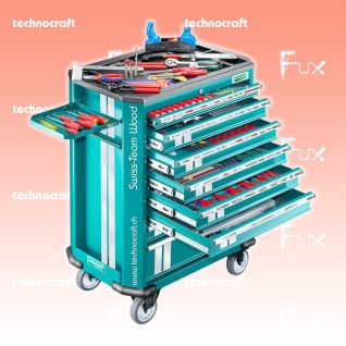 Technocraft SWISS TEAM WOOD Werkstattwagen leer